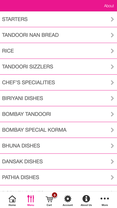 Bombay Tandoori Take-Away App screenshot 2
