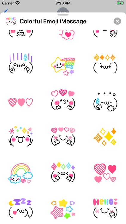 Colorful Emoji Stickers screenshot-3