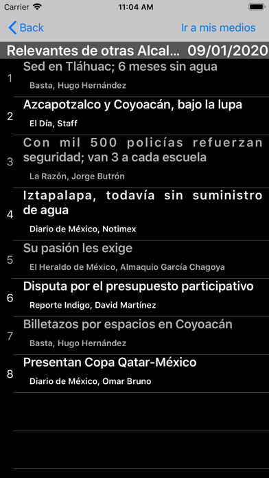 Mi Seguimiento screenshot 3