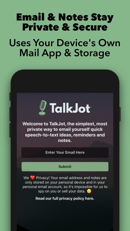 TalkJot – Voice-to-Email Notes screenshot-3