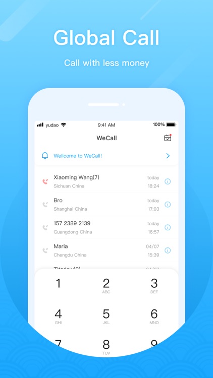 WeCall-Global Internet Phone