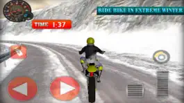 Game screenshot Winter Skill Driving Motorcycl mod apk