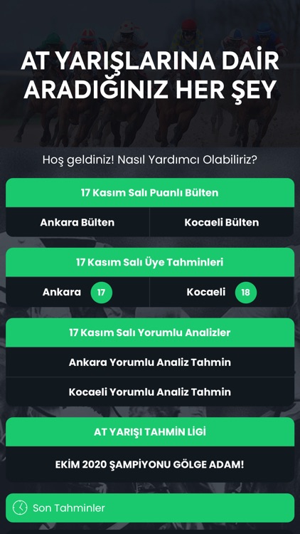 At Yarışı Tahminleri