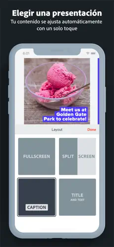 Captura de Pantalla 8 Adobe Spark Video iphone