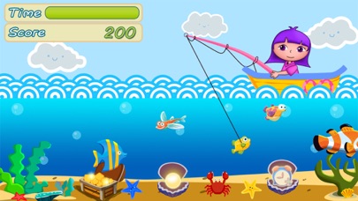 小公主安娜海滨钓鱼-深海钓鱼游戏