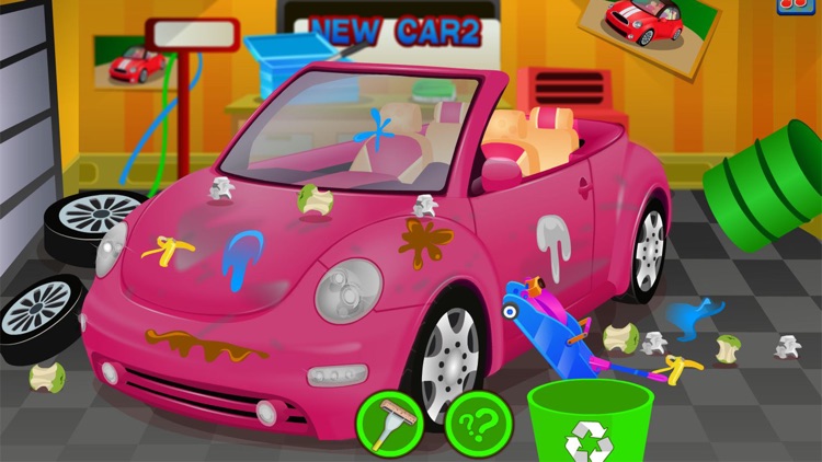 Super car wash game & mechanic screenshot-4