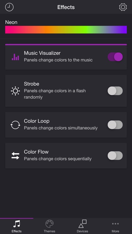 Soundstorm for Nanoleaf