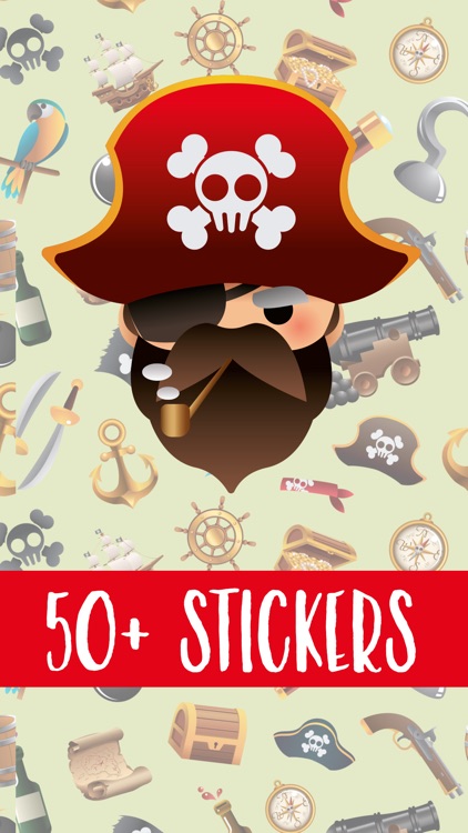 Piratemoji - Pirate Stickers