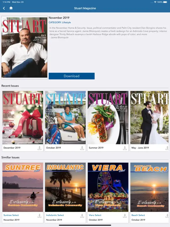 Captura de Pantalla 2 Magazine Central iphone