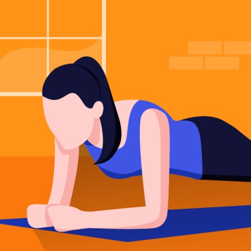 Plank workout Icon