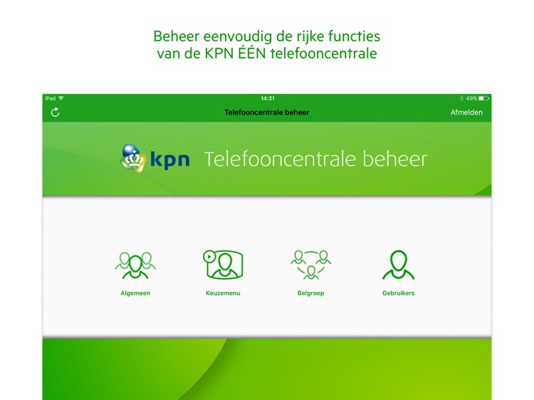 KPN Telefooncentrale beheer