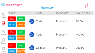 How to cancel & delete Inventory Stock Sale Warehouse from iphone & ipad 2