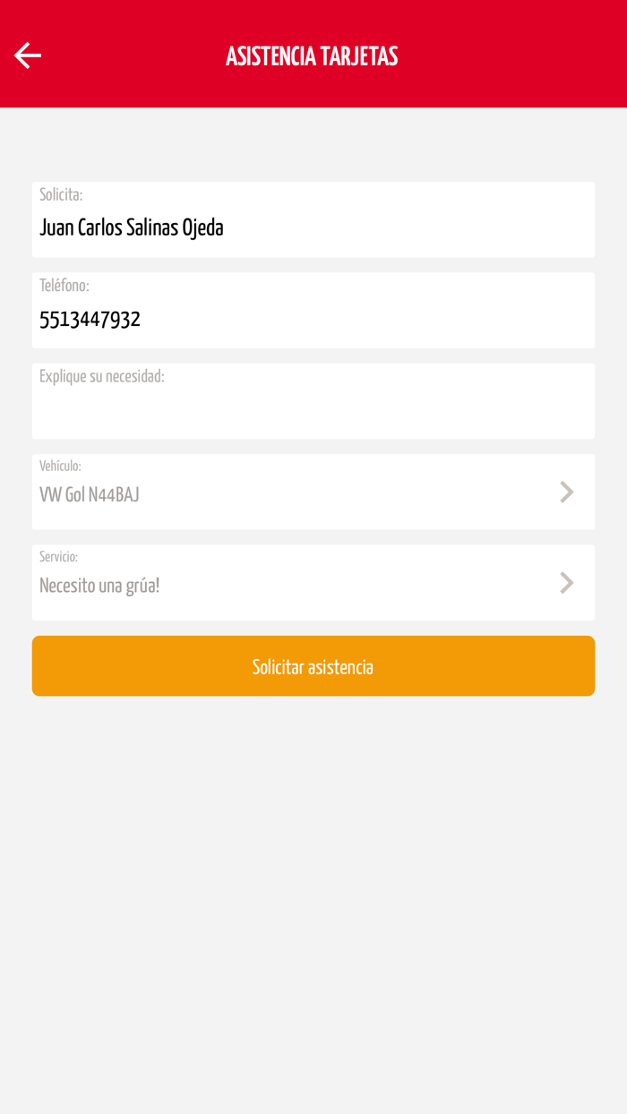 Asistencia DAVIVIENDA