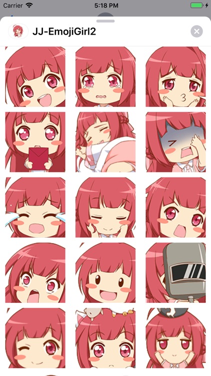 EmojiSweetGirl2 Stickers