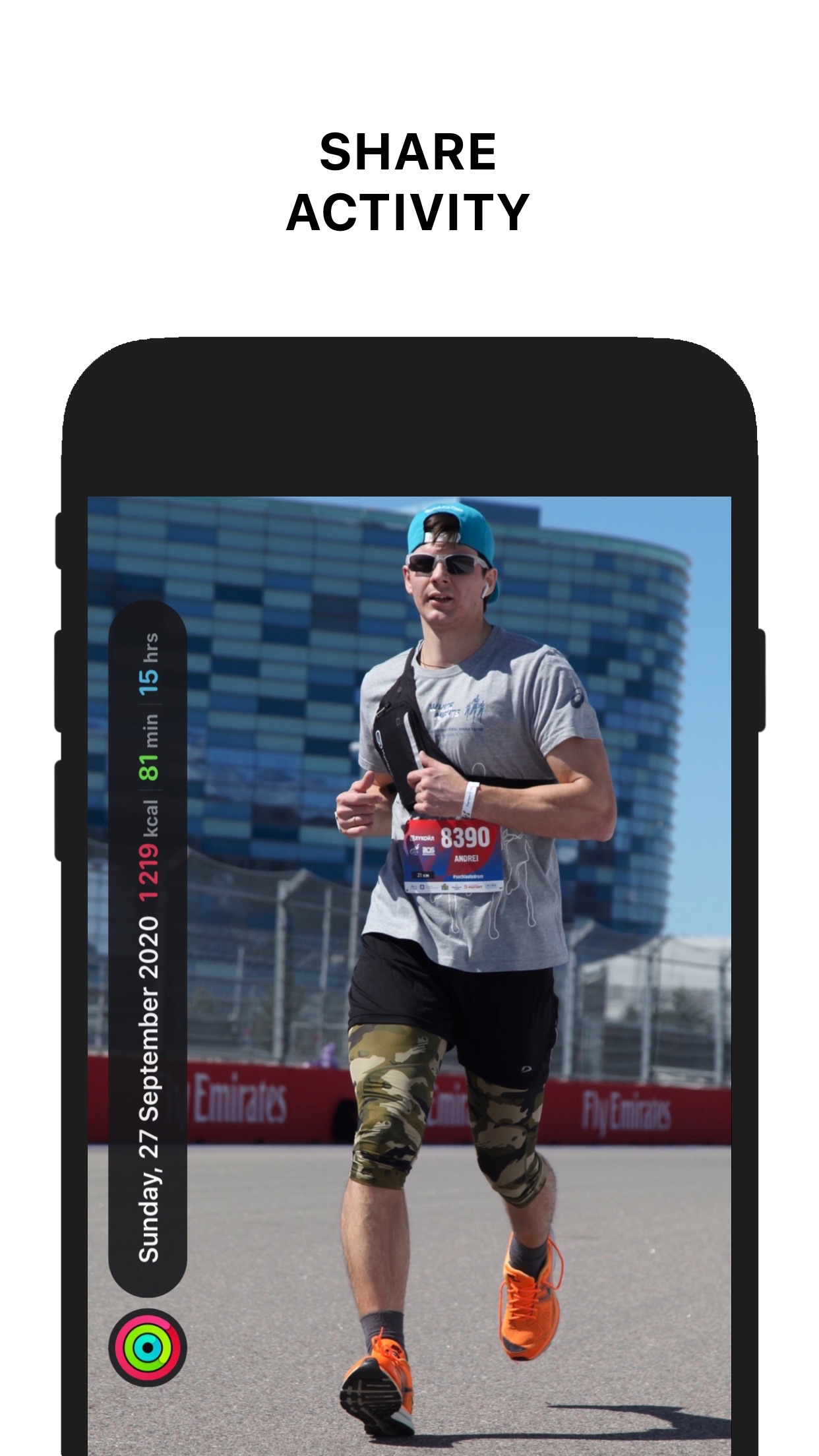 Screenshot do app Activity Tracker+