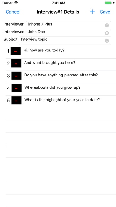 Our Interview PRO screenshot 4