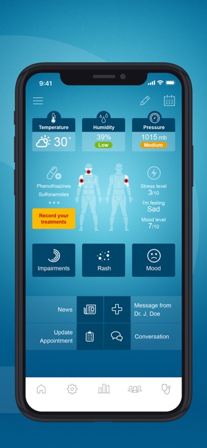 Psoriasis Monitor(圖2)-速報App