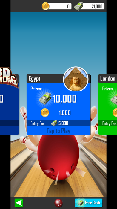 Ultimate 3d Bowling Game screenshot 2