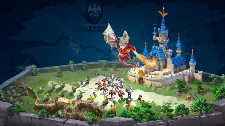 Sky Kingdoms: Dragon War screenshot-4