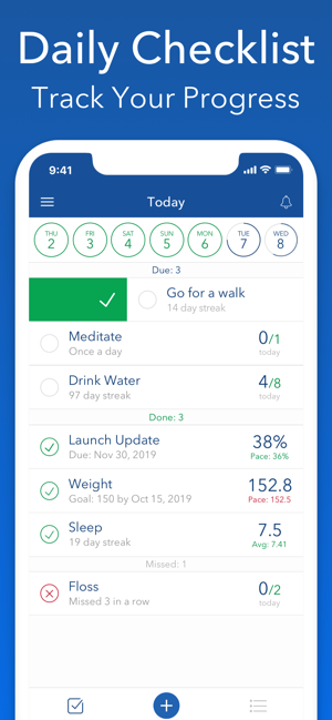 Strides: Goal & Habit Tracker(圖4)-速報App