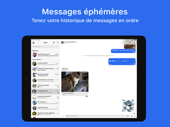 Signal — Messagerie privée Signal — Messagerie privée