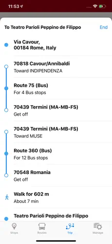 Screenshot 6 Bus Roma iphone