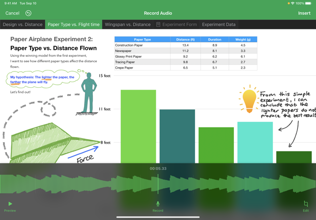 presentation number app