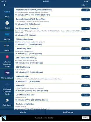 Imágen 1 IPTV - EPG & Cast Limited iphone