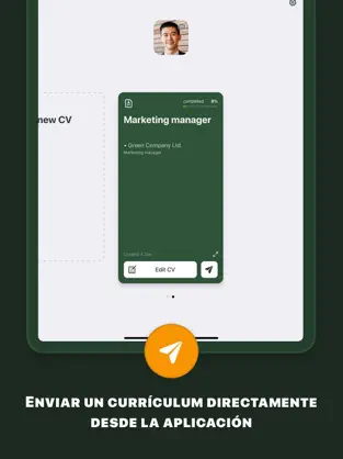 Obraz 6 CV Asistente - Resumen Diseño iphone