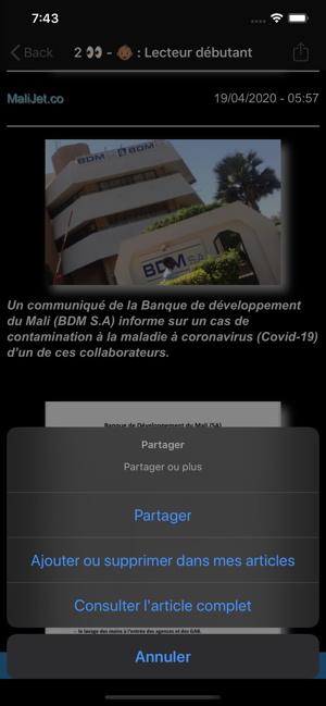 Actu Mali, Actu Afrique(圖8)-速報App