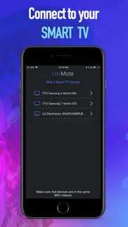 unimote - smart tv remote iphone screenshot 2