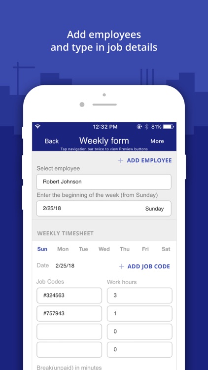 Timesheet Manager App screenshot-3