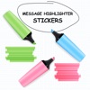 Message Highlighter Stickers