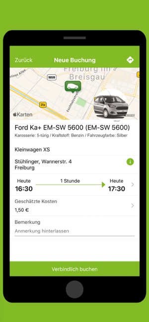 GrüneFlotte Carsharing(圖6)-速報App