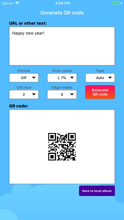 Generate QR code screenshot-4