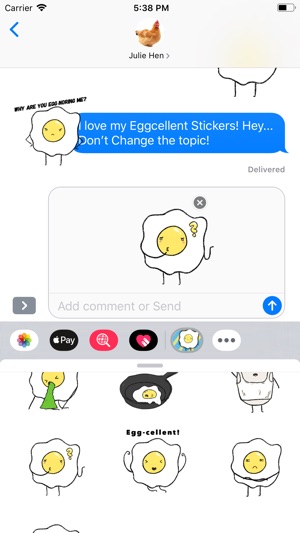 Eggcellent Stickers(圖2)-速報App