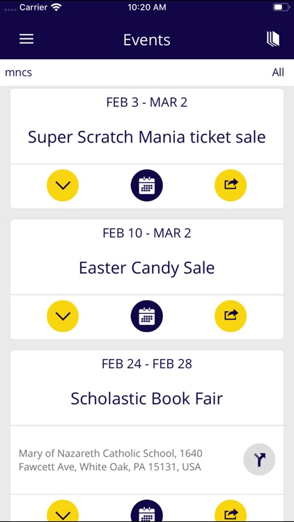 Mary of Nazareth School PA screenshot-3