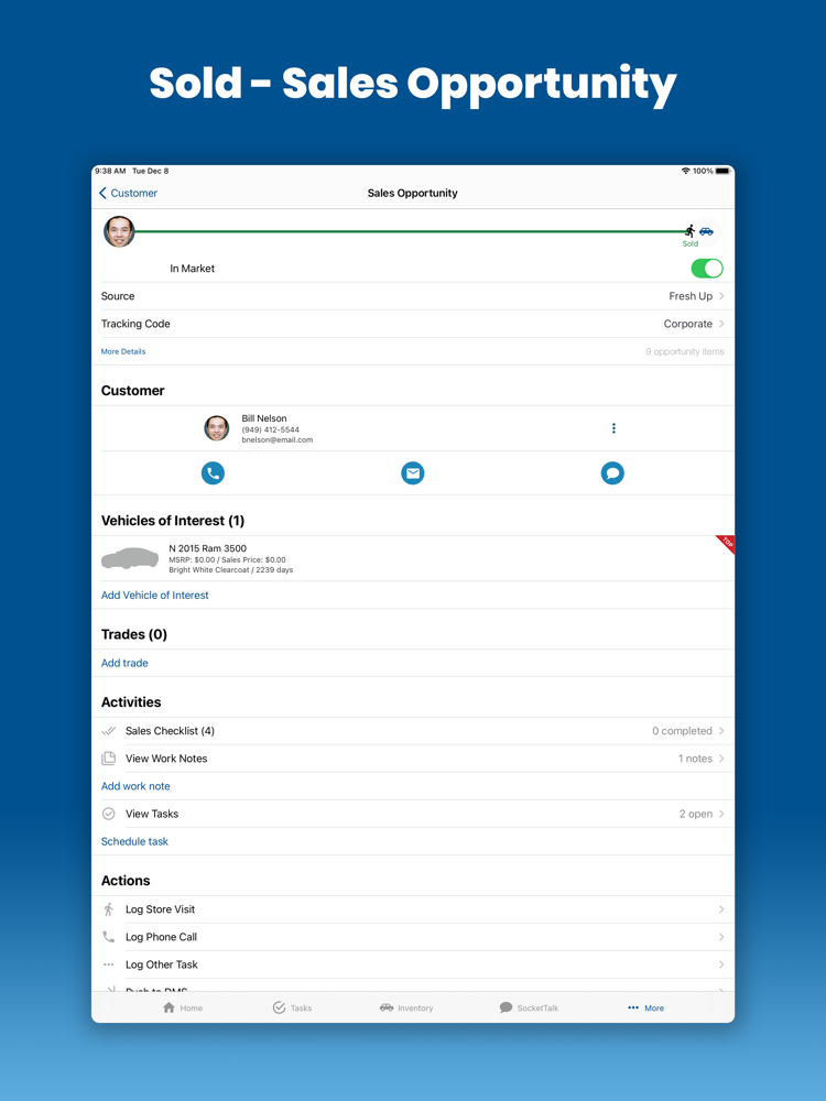 CRM by DealerSocket App for iPhone Free Download CRM by DealerSocket