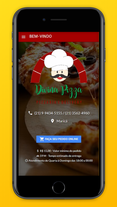 How to cancel & delete Divina Pizza Maricá from iphone & ipad 1