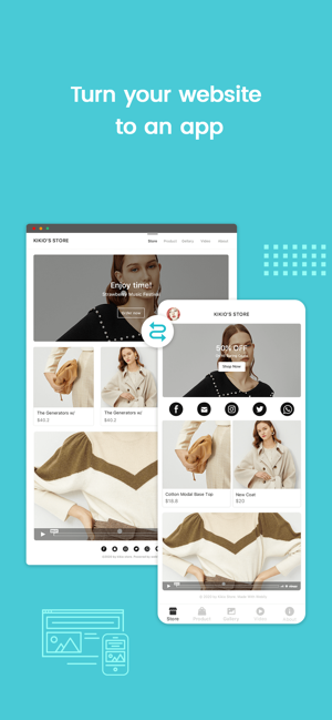 Weblly-創建應用程序風格的店鋪和網站(圖2)-速報App