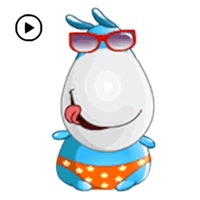 Animated Happy Donkey Stickers