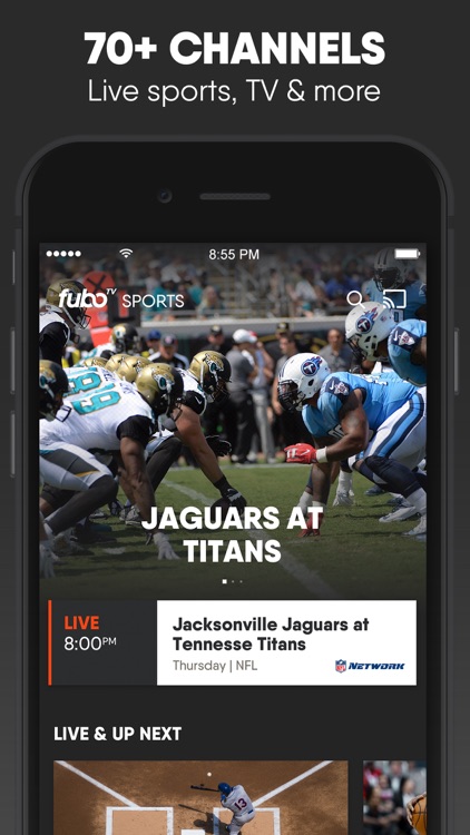 fuboTV: Watch Live Sports & TV screenshot-0