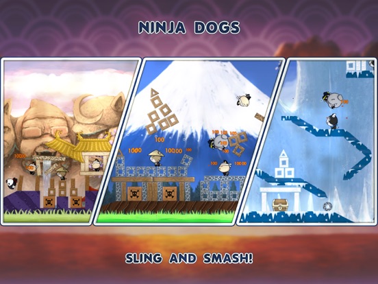 Ninja Dogs: Slingshot Shooter screenshot 8