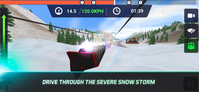 Winter Train: Snowplow Mission(圖2)-速報App