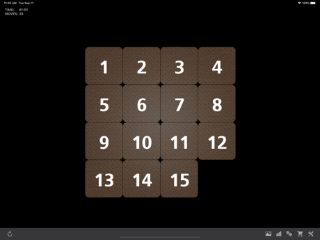 Tips and Tricks for Fifteen sliding tiles puzzle