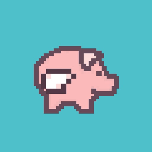 Bouncy Pig - Flappy Wings Icon