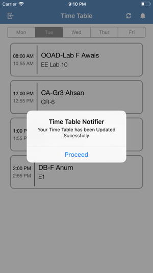 FAST-NU KHI Timetable Notifier(圖5)-速報App