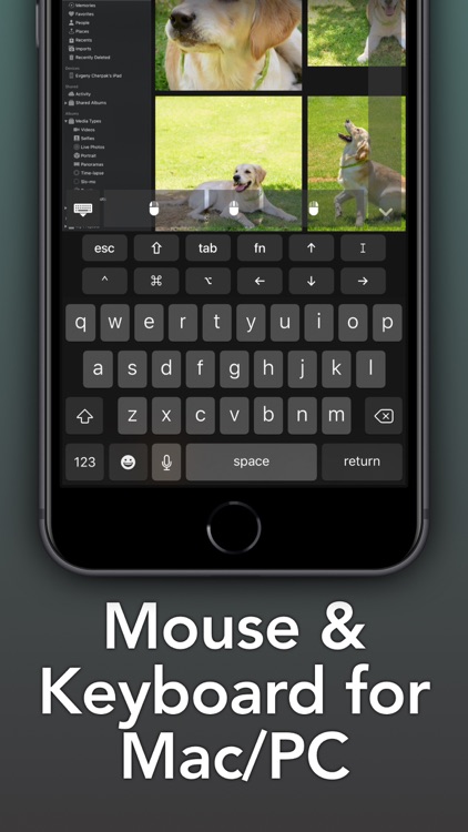 Remote Control, Keyboard/Mouse