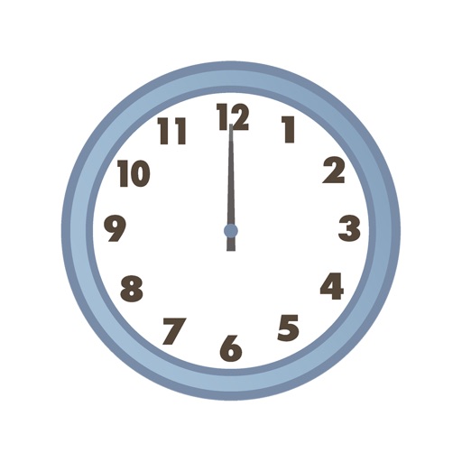 7 00 clock clipart cute