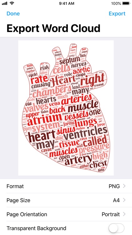 Shapego - Stunning Word Clouds screenshot-5